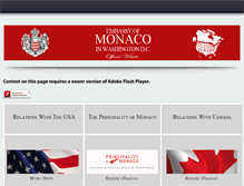 Tablet Screenshot of monacodc.org